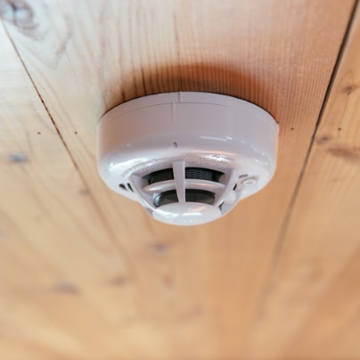 Huntsville vivint connected fire alarm