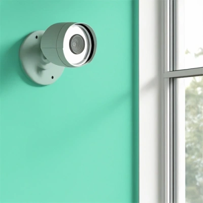 Huntsville vivint camera facing a window